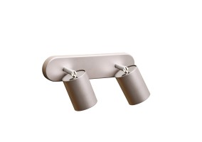 Sieninis šviestuvas EYE SPOT SILVER 2